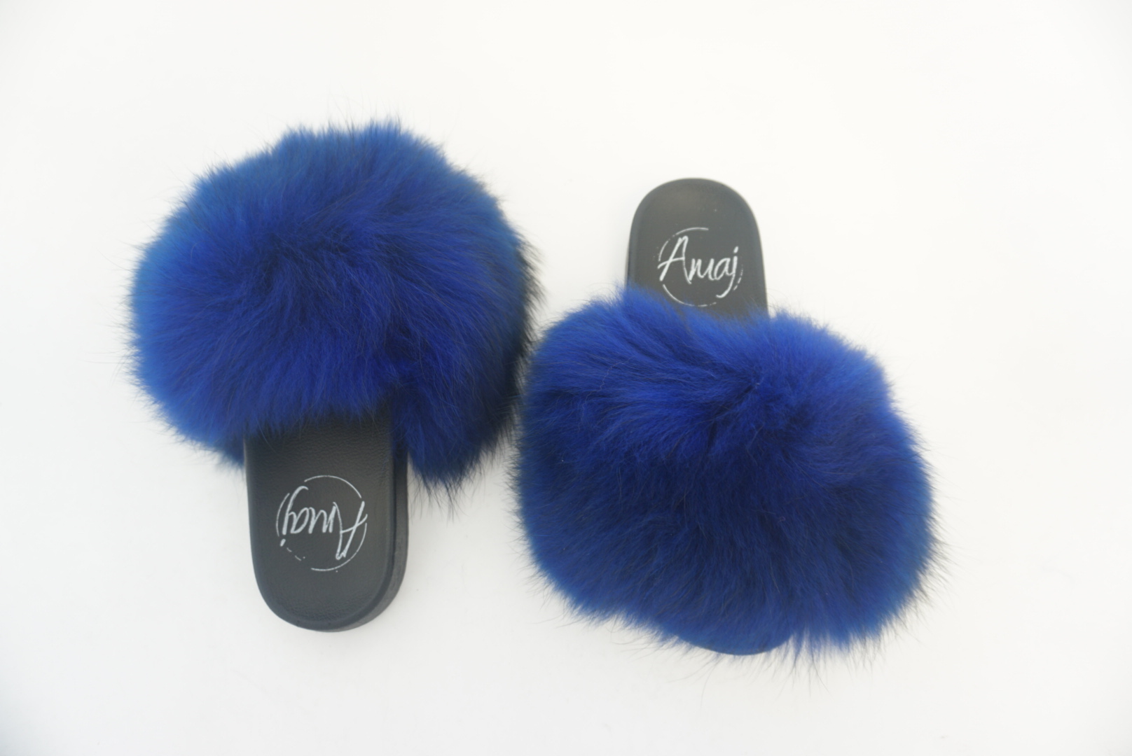 Mink Fur Slides - Ja'Di Boutique